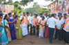 MP lays foundation for two road projects in Sullia taluk